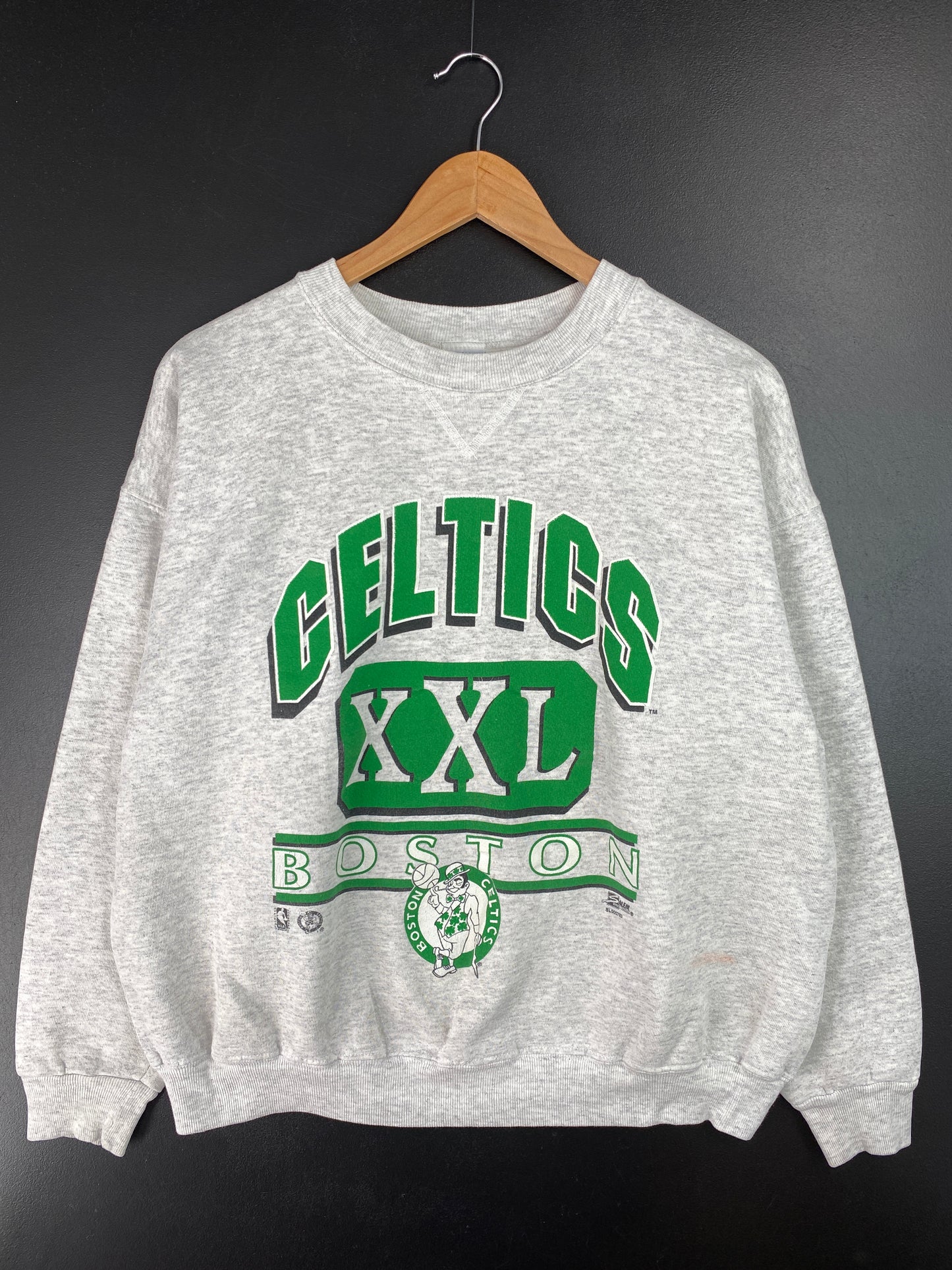 90's SALEM x BOSTON CELTICS Size L Vintage NBA Sweat-Shirt / A7253