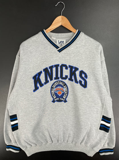 90's NEW YORK KNICKS Size L Vintage NBA Sweat-Shirt / E1478S