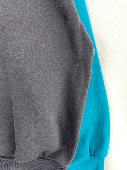 90's NIKE SILVER TAG Size Approx.L Vintage Zip-Up Hoodie Sweat-shirt / A5987