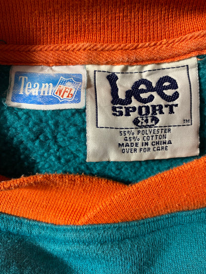 90's DOLPHINS Size XL Vintage  NFL Sweat-Shirt / K4141