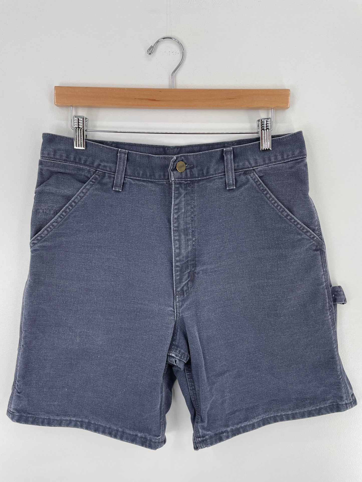 Vintage CARHARTT Made in USA Size W31xL7 Duck Shorts / A3809