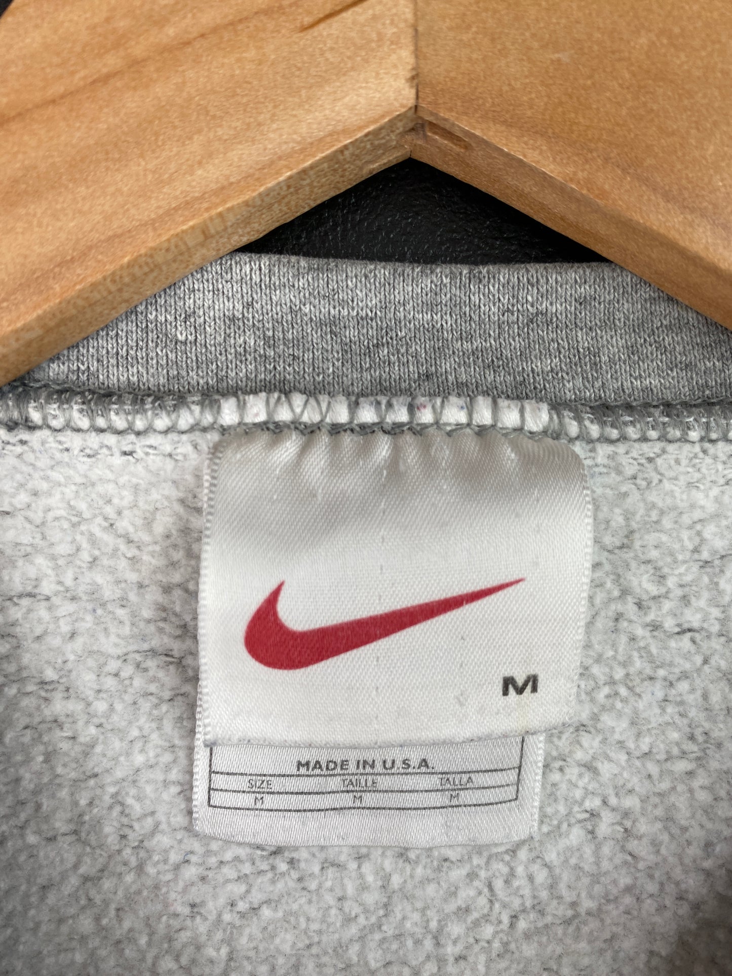 90's NIKE Made in USA Size M Vintage Sweat-Shirt / A7475