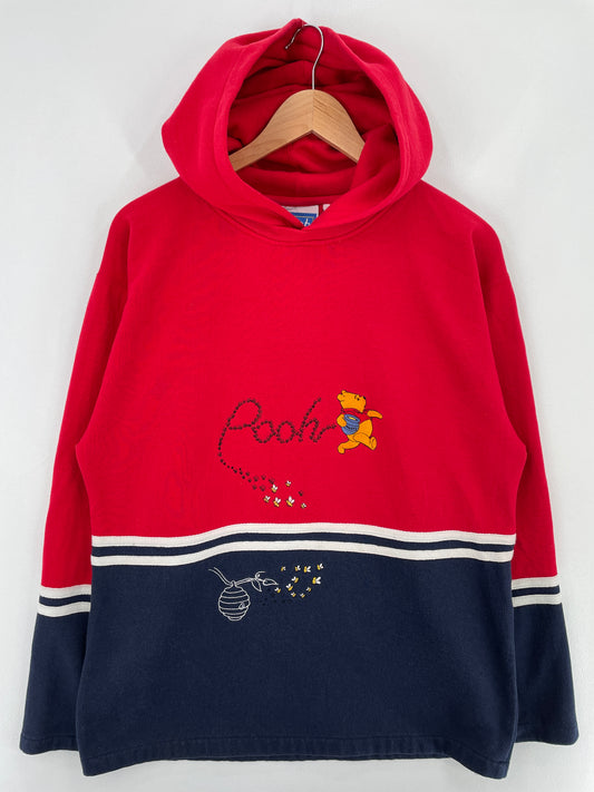 Vintage DISNEY WINNIE THE POOH Size L Hoodie Sweat-shirt / E3279S