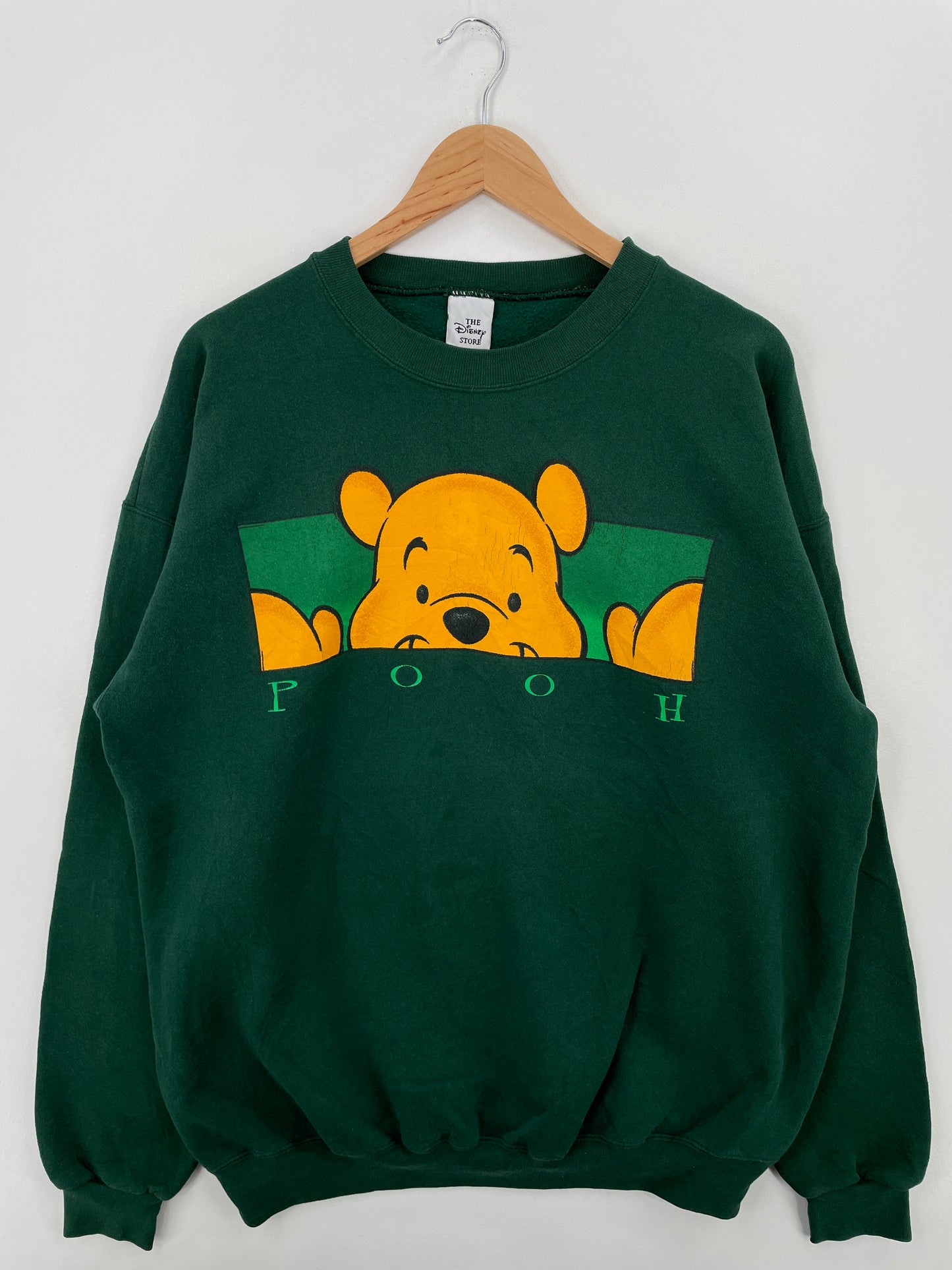 90's DISNEY WINNIE THE POOH Made in USA Size XL Vintage Sweat-shirt / A6533