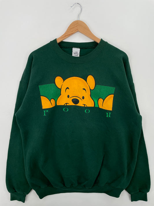 90's DISNEY WINNIE THE POOH Made in USA Size XL Vintage Sweat-shirt / A6533
