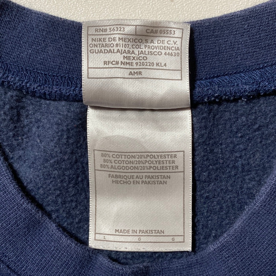 90’s NIKE Size L Vintage Sweat-shirt / E399
