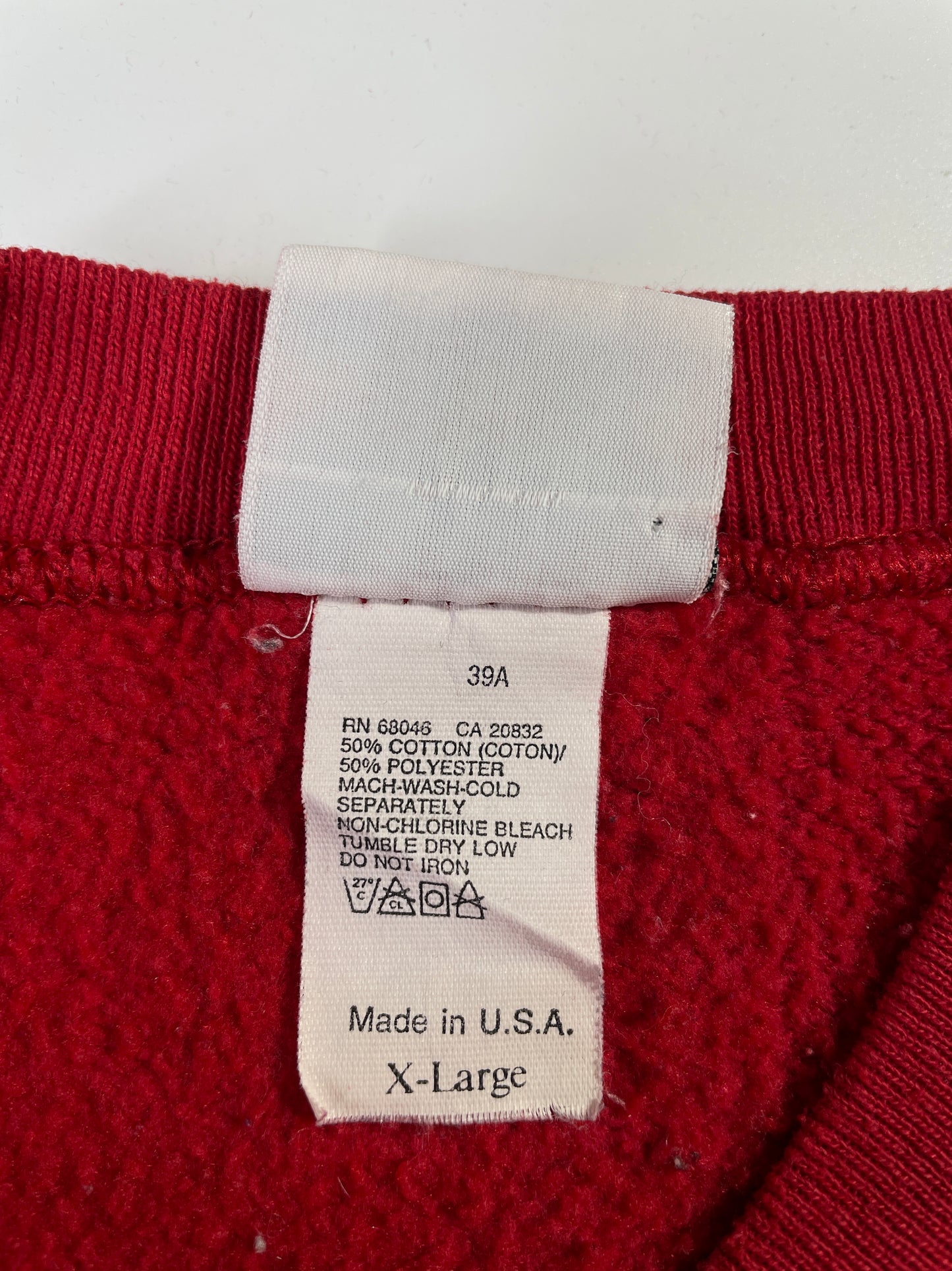 90's OHIO STATE UNIVERSITY Made in USA Size XL Vintage College Sweat-shirt / E1425S