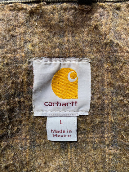 Vintage CARHARTT Size L Zip Up Sweat-shirt Jacket / K8266