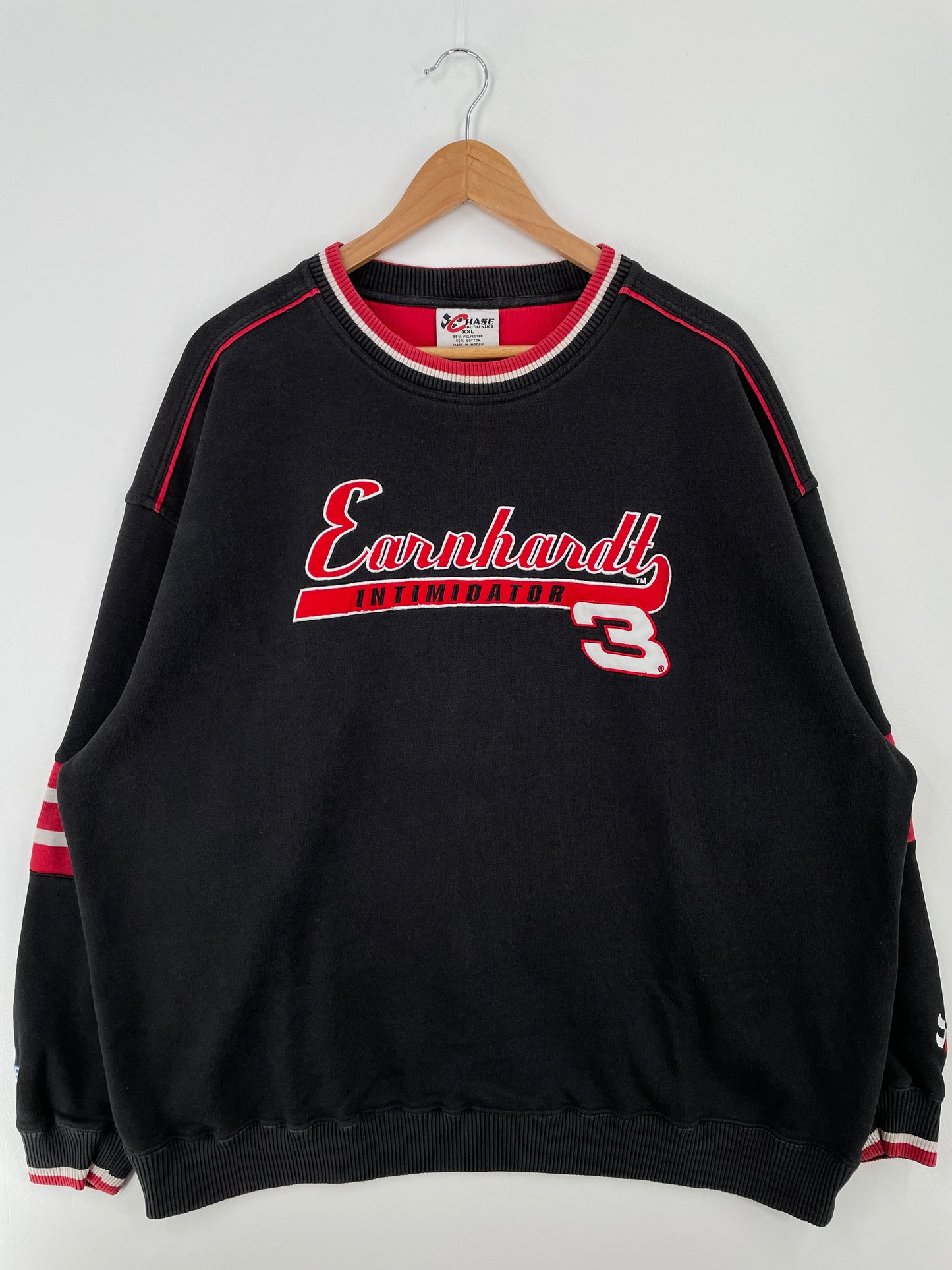 00' NASCAR x DALE EARNHARDT Size XXL Vintage Racing Sweat-shirt / A8614