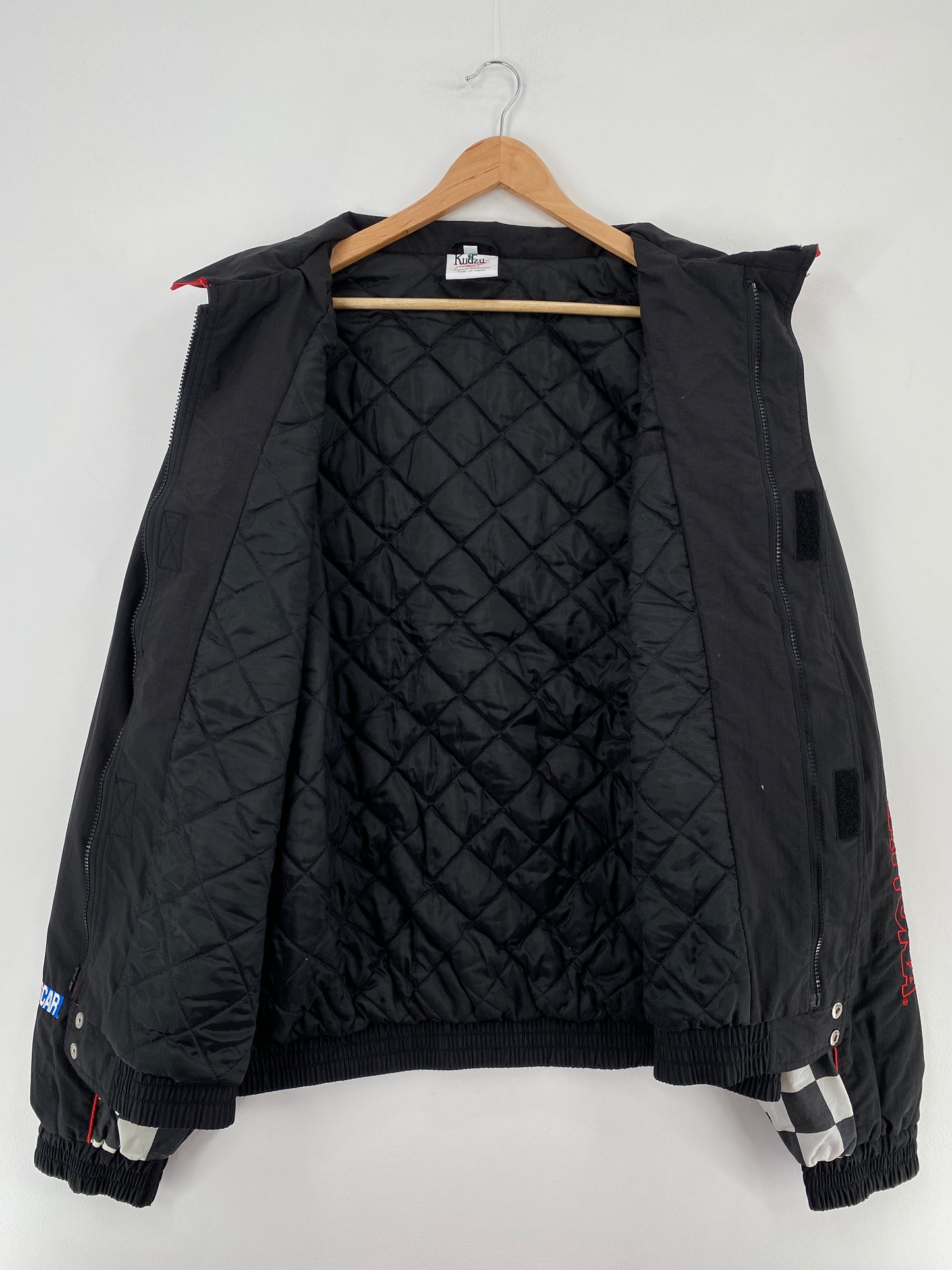 .Vintage DAYTONA Size XXL Padded Racing Nylon Jacket / E1914N