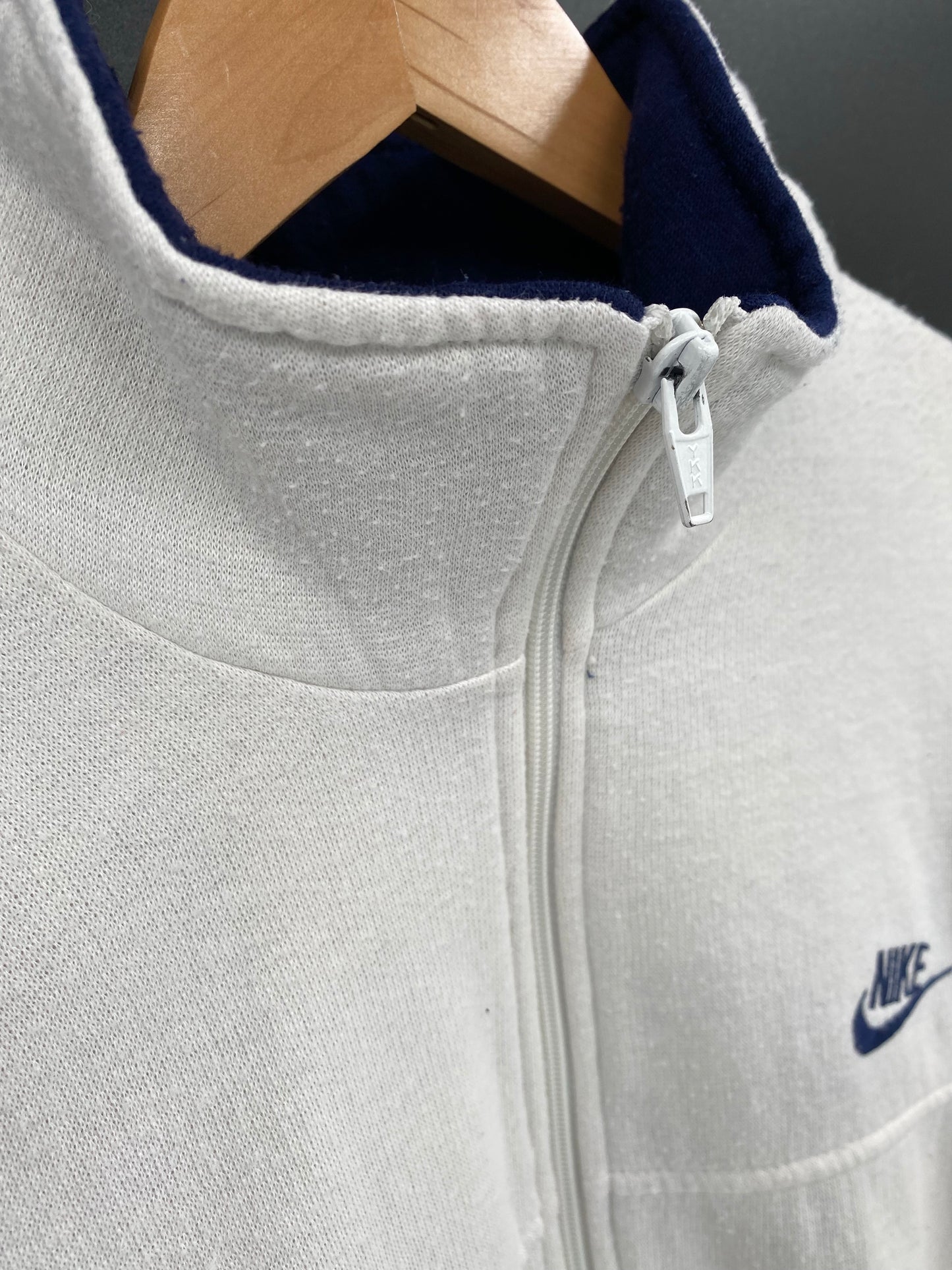 90's NIKE SILVER TAG Size M Vintage Zip-up Jacket  / K6079