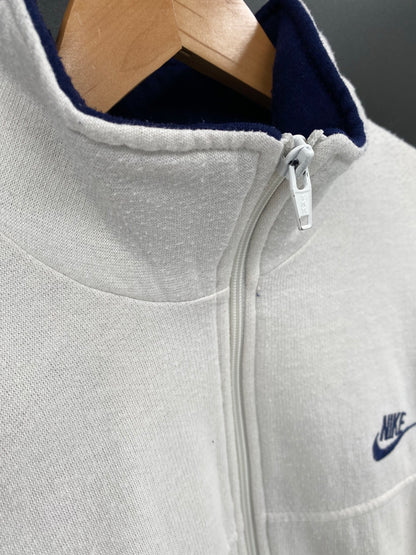 90's NIKE SILVER TAG Size M Vintage Zip-up Jacket  / K6079
