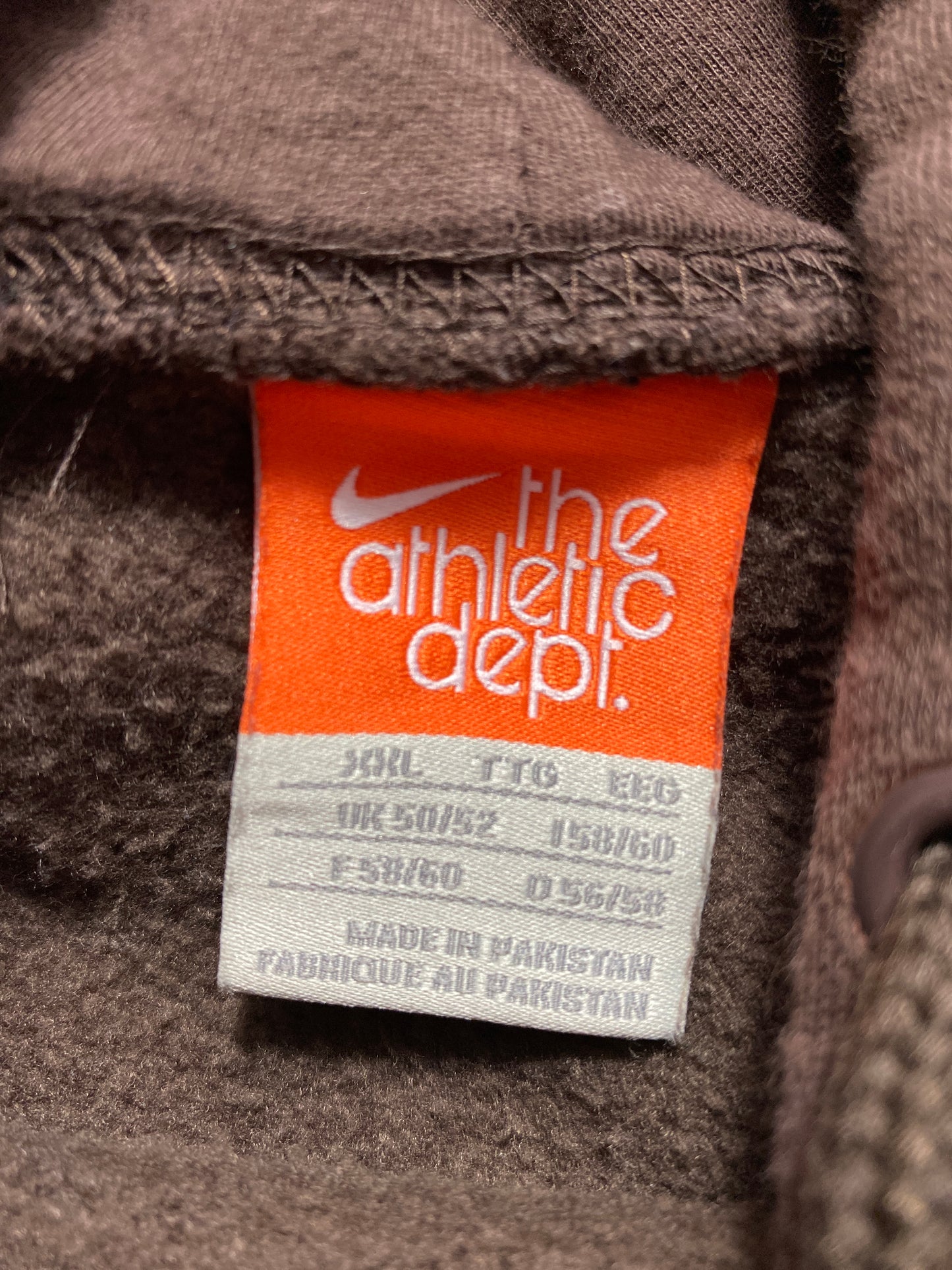 Vintage NIKE MINI SWOOSH Size XXL Hoodie Sweat-shirt / 9581