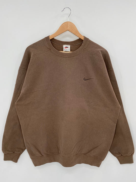 90’s NIKE MINI SWOOSH Made in USA Size M Vintage Sweat-shirt / K7168