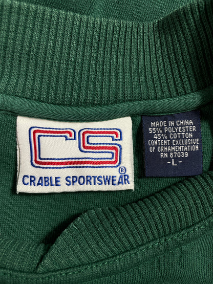 90's NOTRE DAME Size L Vintage College Sweat-shirt / E2806S