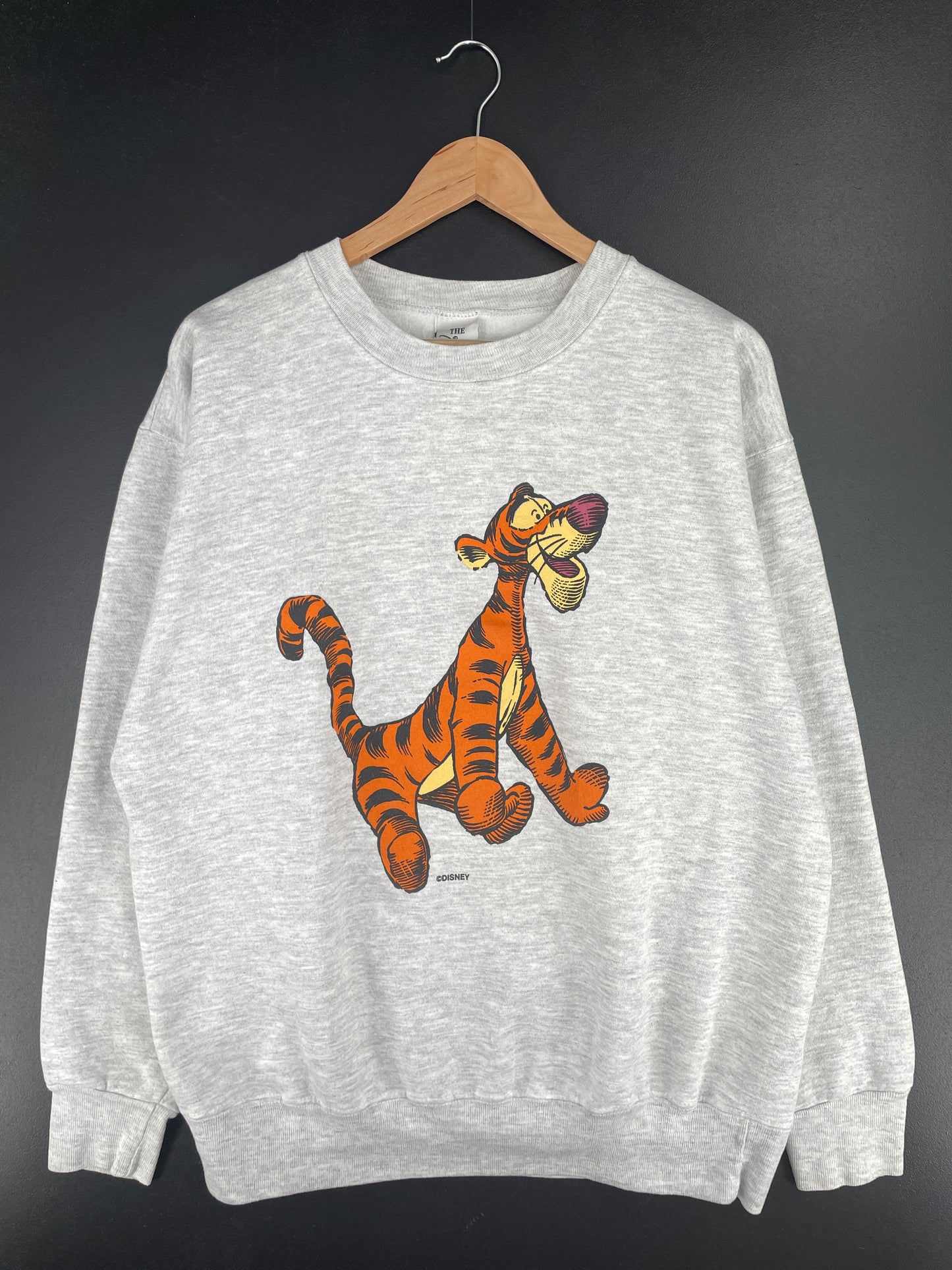 00' DISNEY TIGGER Made in USA Size XL Vintage Sweat-Shirt / A6140
