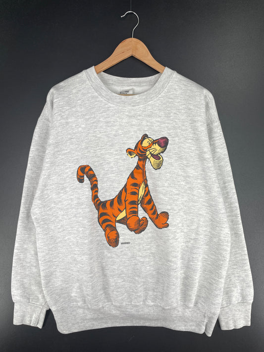 00' DISNEY TIGGER Made in USA Size XL Vintage Sweat-Shirt / A6140