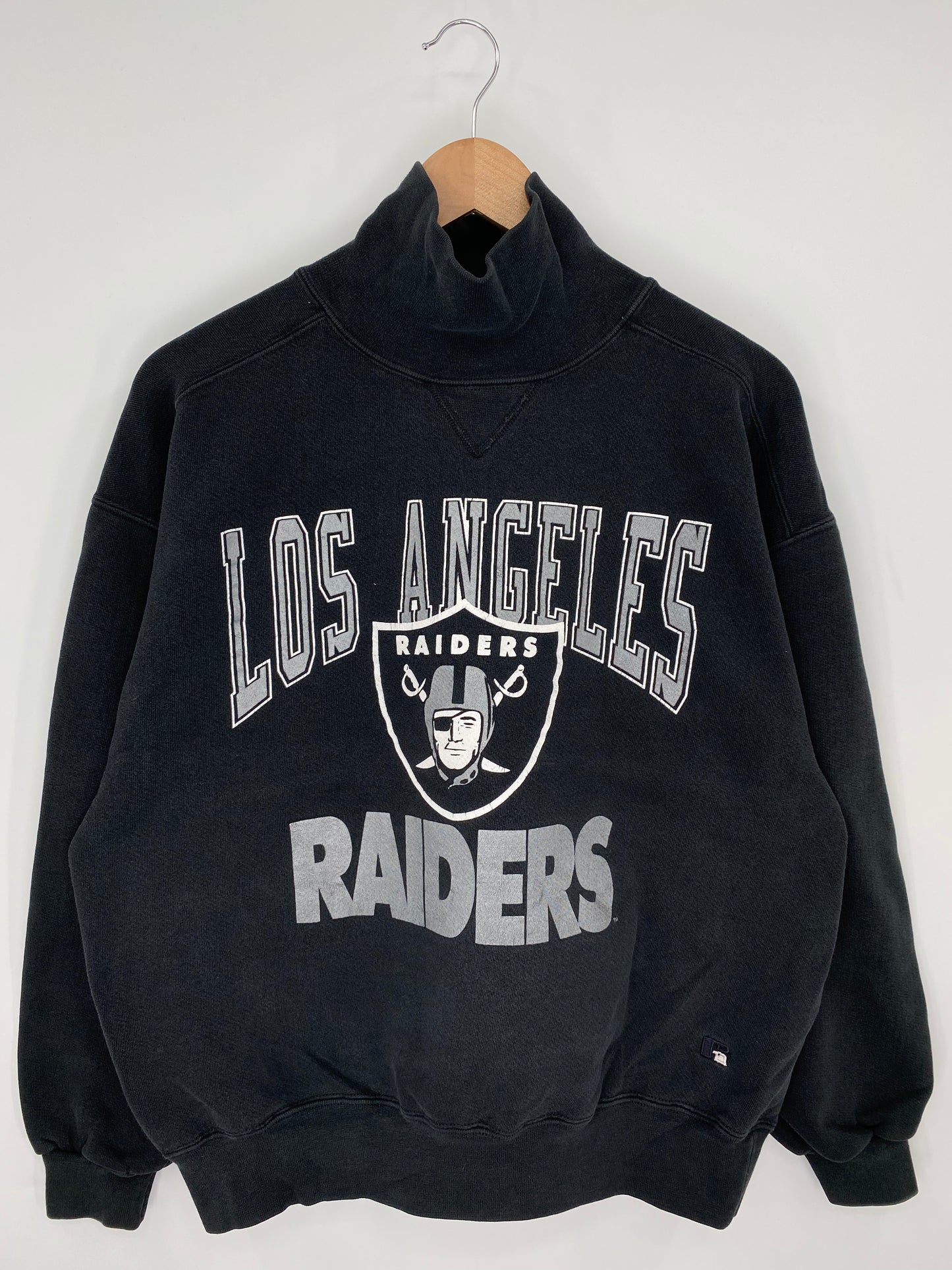 90’s LOS ANGELES RAIDERS Made in USA Size L NFL Sweat-Shirts/ K9924