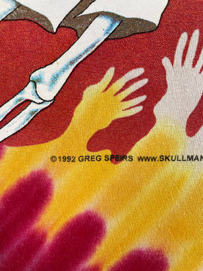 1992 LITHUANIA BASKETBALL Size No Tag (Approx.L-XL) Vintage Music T-Shirt / E5842T