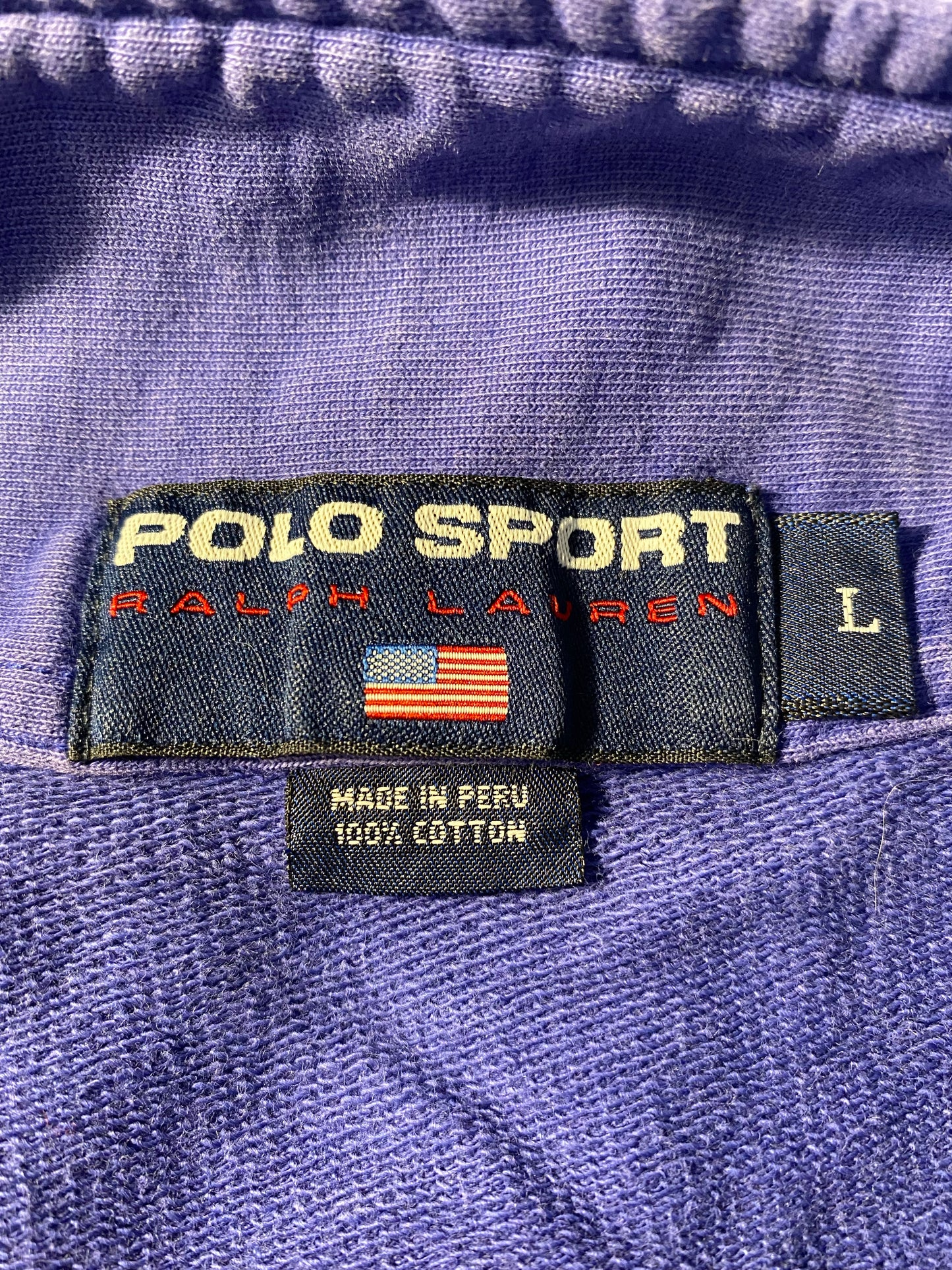 90's POLO SPORTS RALPH LAUREN Size L Vintage Sweat-shirt  / K6033