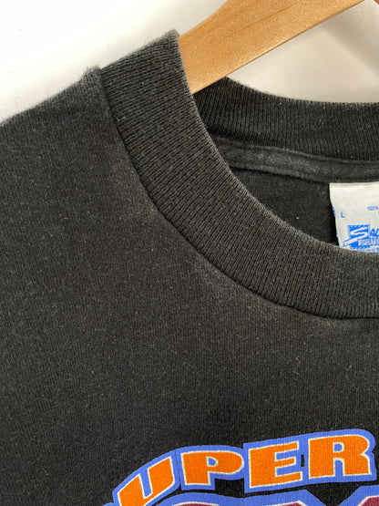 1994 SUPER BOWL MIAMI FLORIDA Made in USA Size L Vintage NFL T-Shirt / K7753