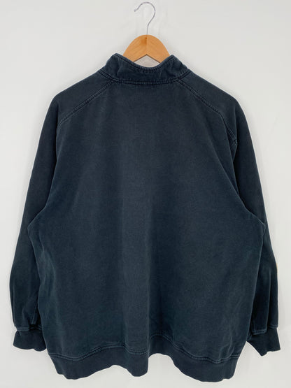 00’ NIKE Size XL Vintage Half Zip-up Sweat-shirt / K6209