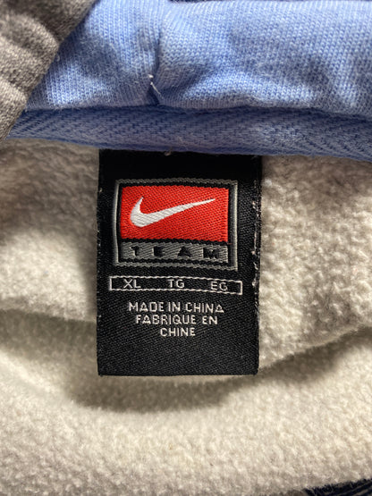 00' NIKE UNIVERSITY OF NORTH CAROLINA Size XL Vintage Hoodie Sweat-shirt  / K2172