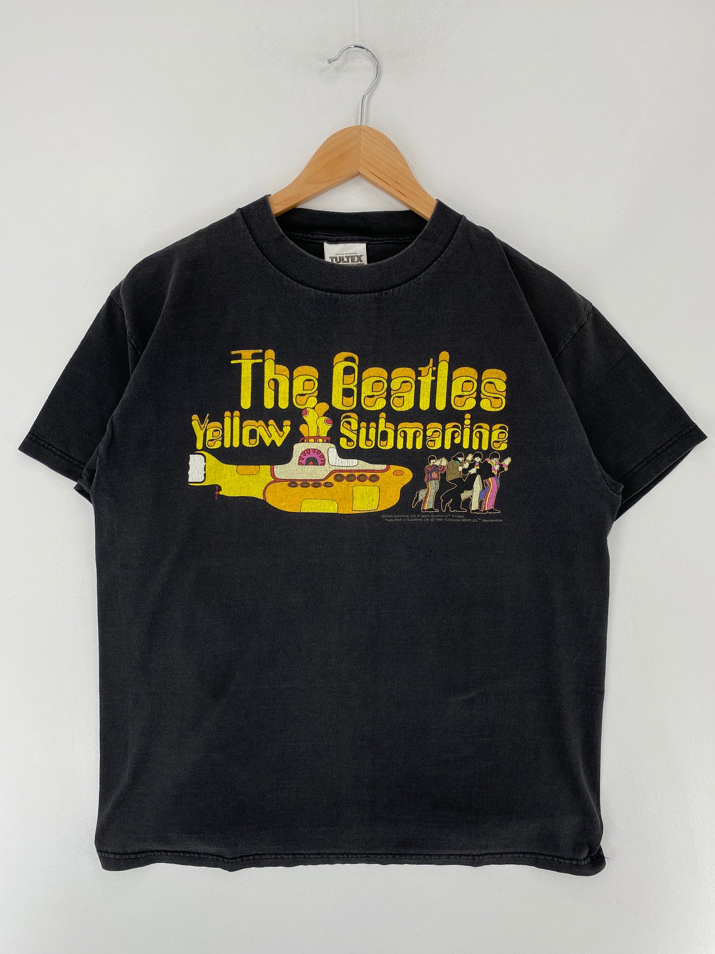 1999 THE BEATLES Size L Vintage Music T-shirt / E6485T