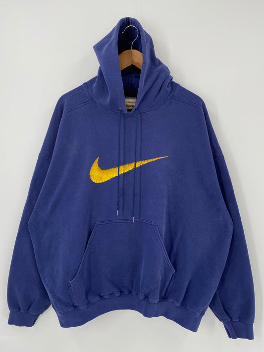 90's NIKE Approx. Size XXL Vintage Hoodie Sweat shirt / K4219