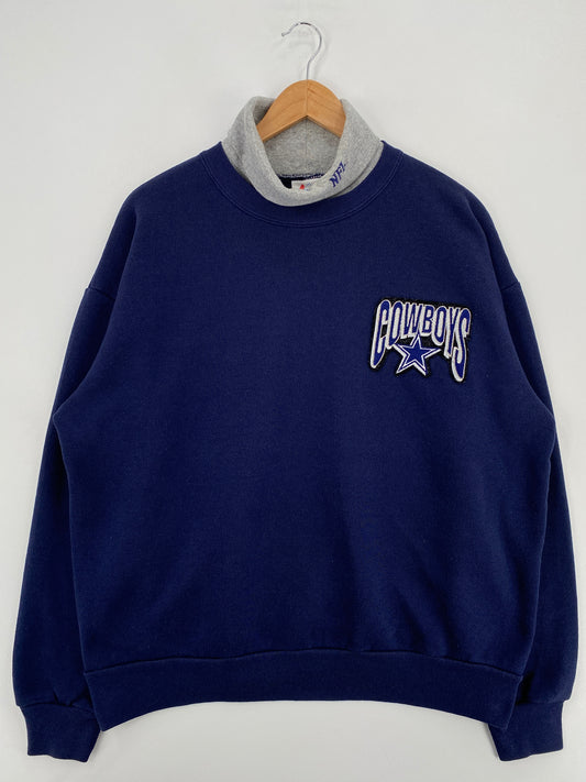 90's DALLAS COWBOYS Made in USA Size XL Vintage NFL Sweat-Shirt/ A5926