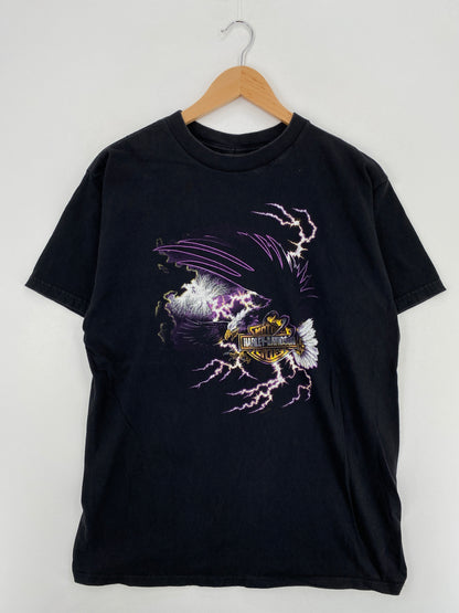 2001 HARLEY DAVIDSON Size L Vintage T-Shirt / A5548