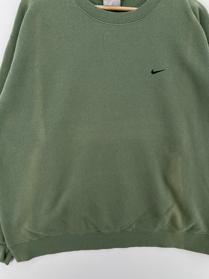90’s NIKE MINI SWOOSH Size XL Vintage Sweat-Shirt / E101