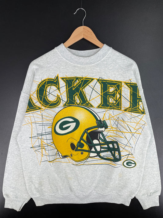 00' GREEN BAY PACKERS Size XL Vintage NFL Sweat-Shirt / A4114