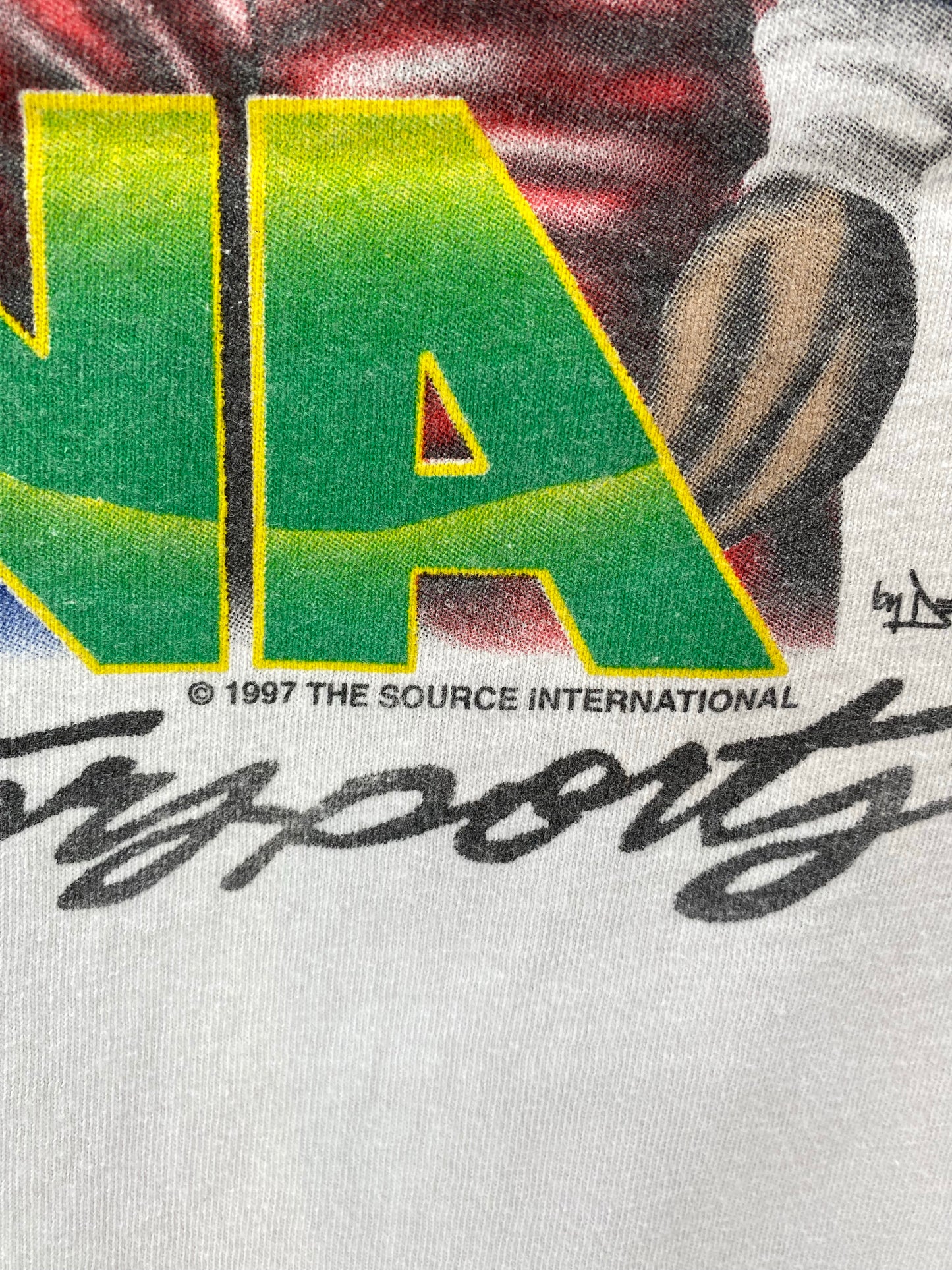 1997' MBNA Size XL Vintage Racing T-Shirts / K4622