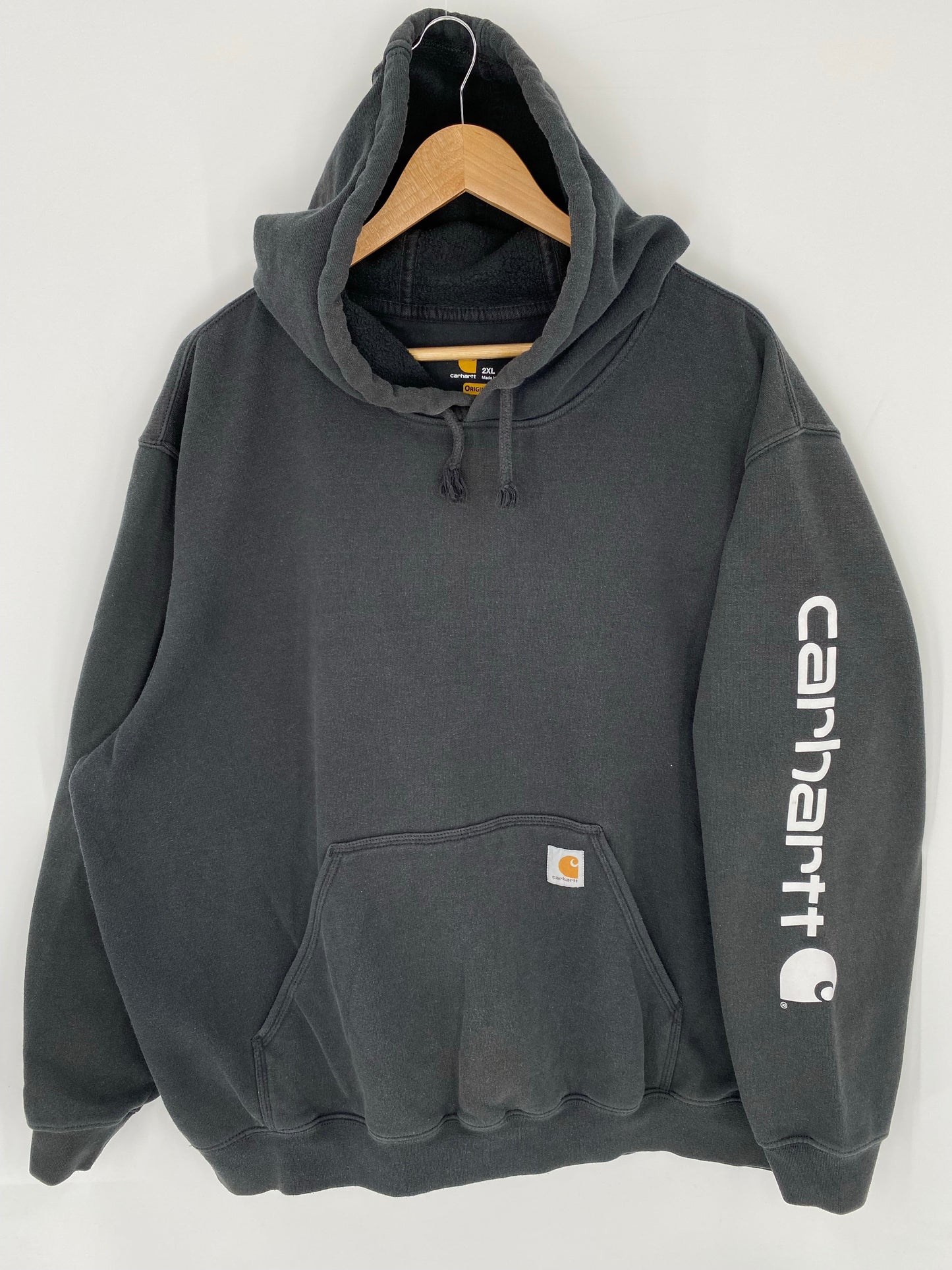 Vintage CARHARTT Size XXL Hoodie Sweat-Shirt / E123