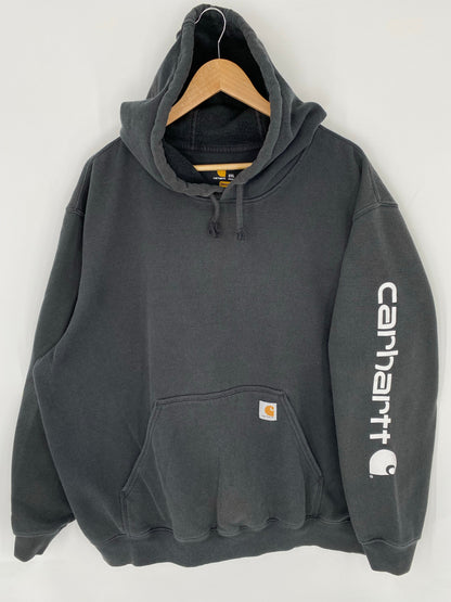 Vintage CARHARTT Size XXL Hoodie Sweat-Shirt / E123