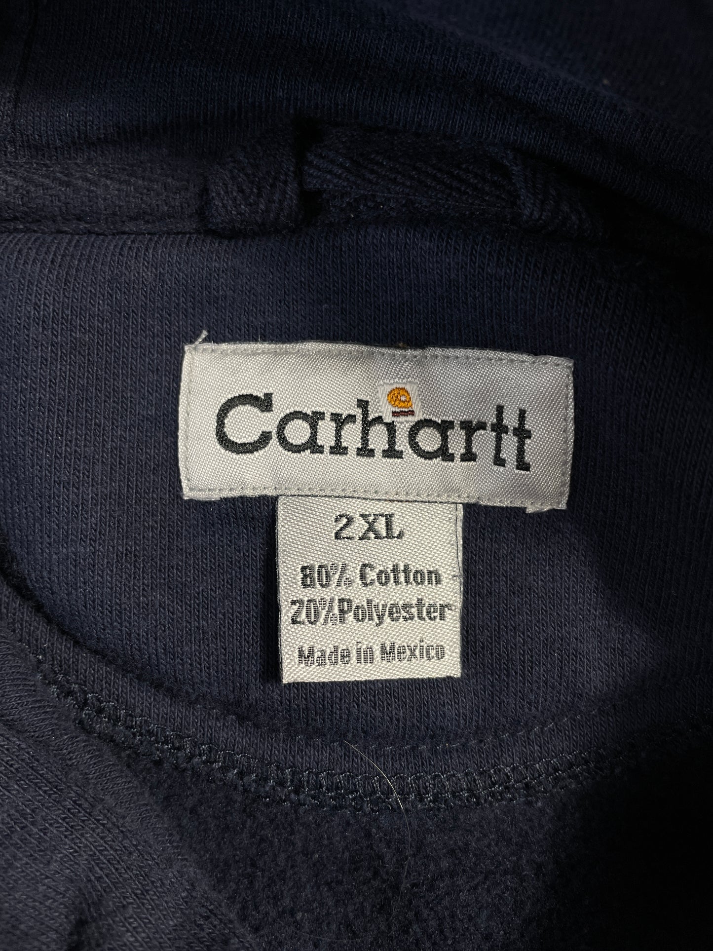 Vintage CARHARTT Size XXL Hoodie Sweat-Shirt / A8697