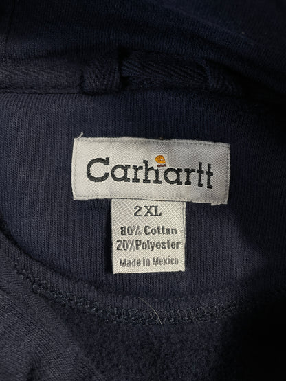 Vintage CARHARTT Size XXL Hoodie Sweat-Shirt / A8697