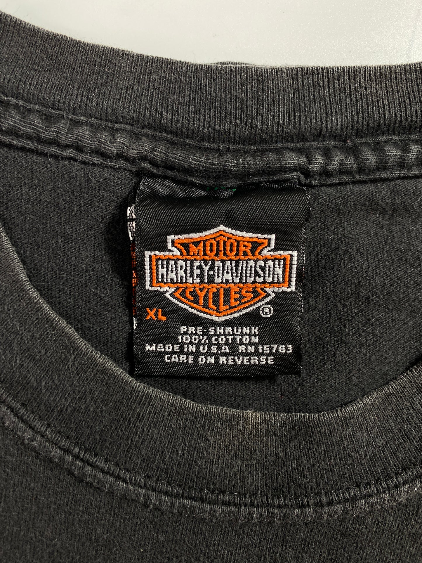 1998 HARLEY DAVIDSON Made in USA Size XL Vintage T-Shirts / A5479
