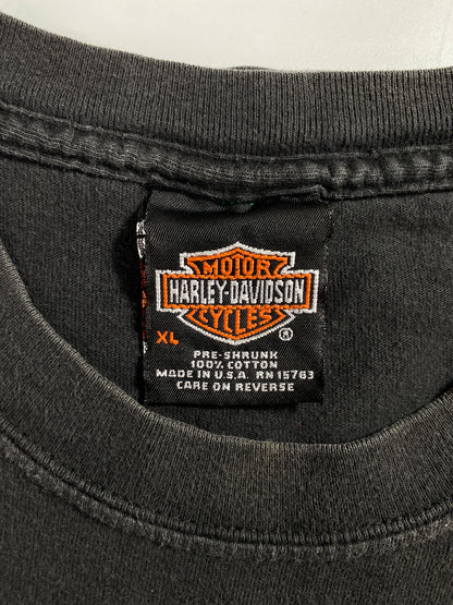 1998 HARLEY DAVIDSON Made in USA Size XL Vintage T-Shirts / A5479