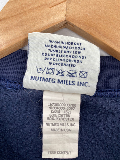 1997 DENVER BRONCOS Made in USA Size L Vintage NFL Sweat-Shirt / A5431