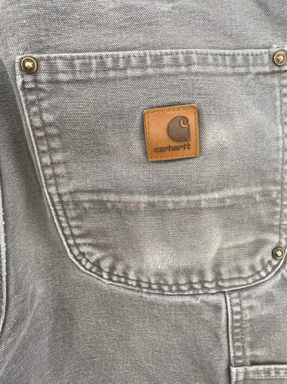 Vintage CARHARTT Size W30xL30 Double Knee Duck Pants / K9457