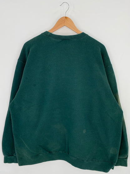 90's NIKE MINI SWOOSH Made in USA Size XXL Vintage Sweat-shirt / K6251