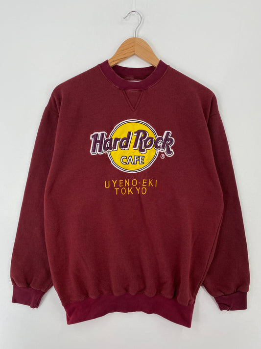 Vintage HARD ROCK Size M Sweat-shirt / A9656