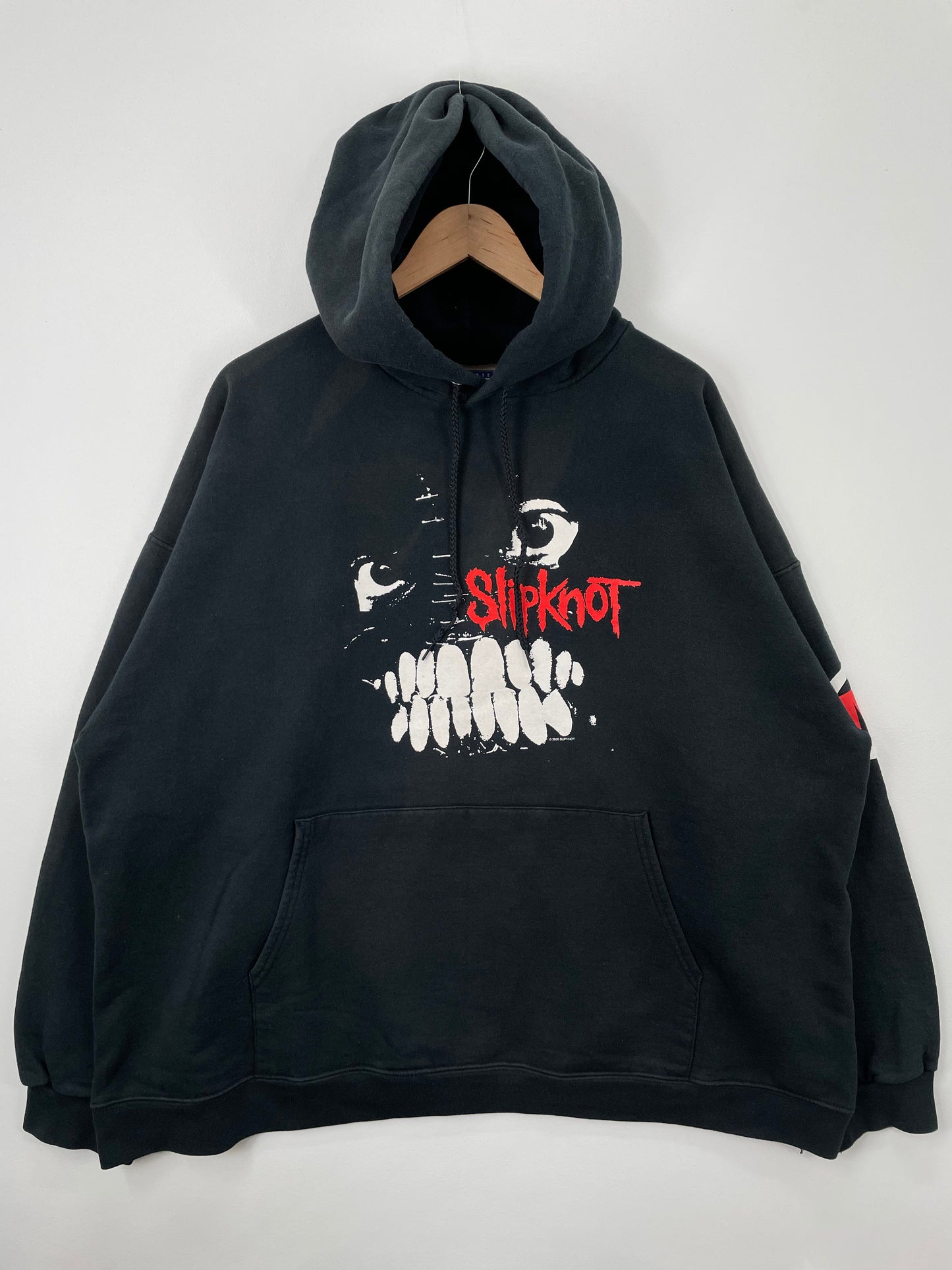 2001 SLIPKNOT Size XXL Vintage Hoodie Music Sweat-shirt / E3503S