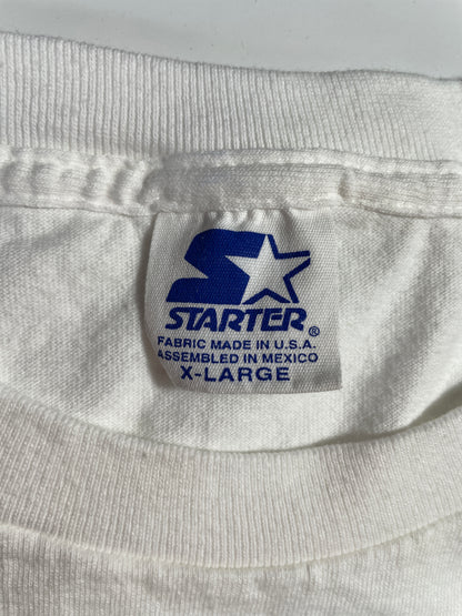 1997 STARTER x CHICAGO BULLS Size XL Vintage NBA T-Shirt / E47