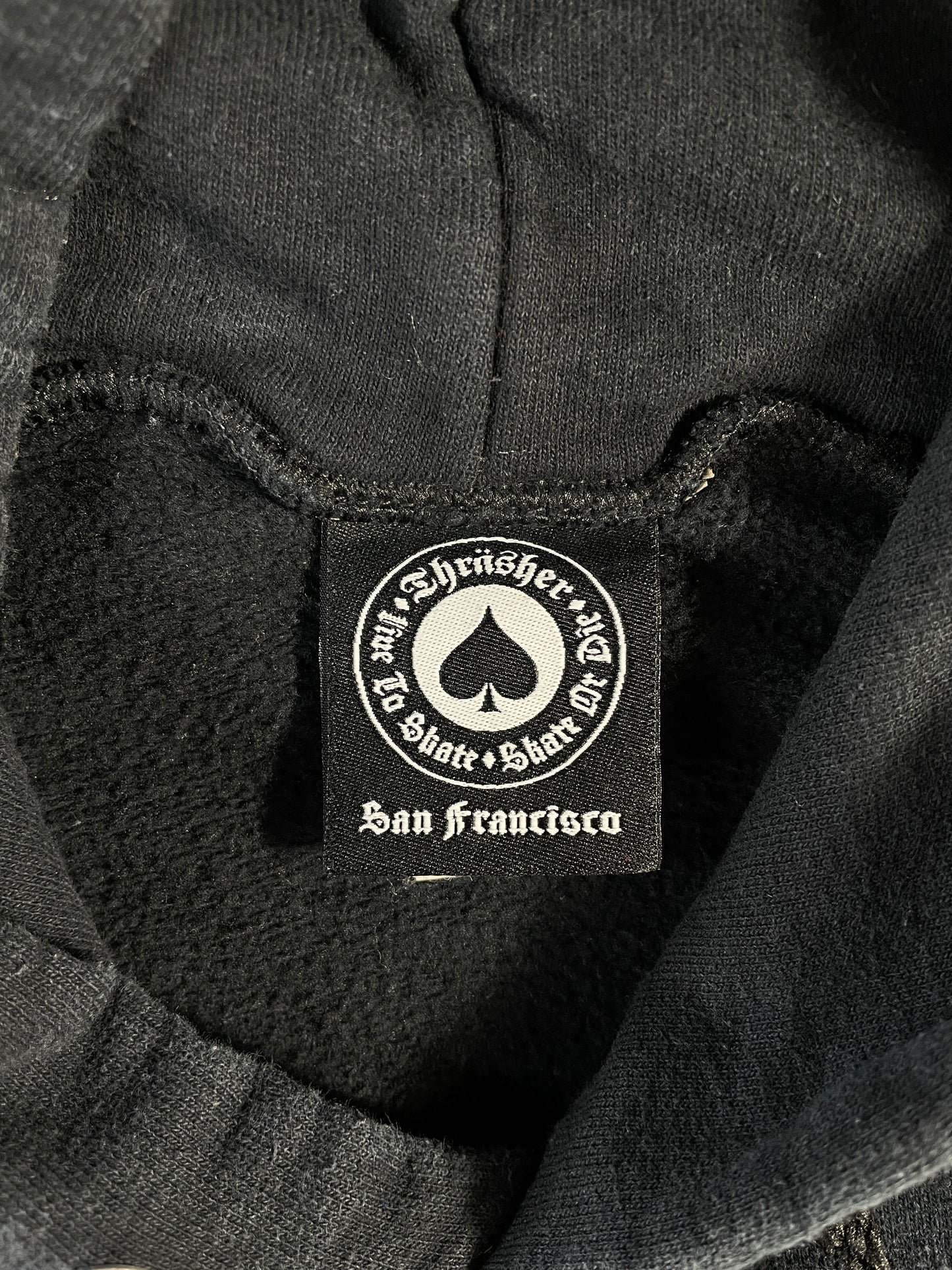 Vintage THRASHER Size XL Hoodie Sweat-Shirt / A9147