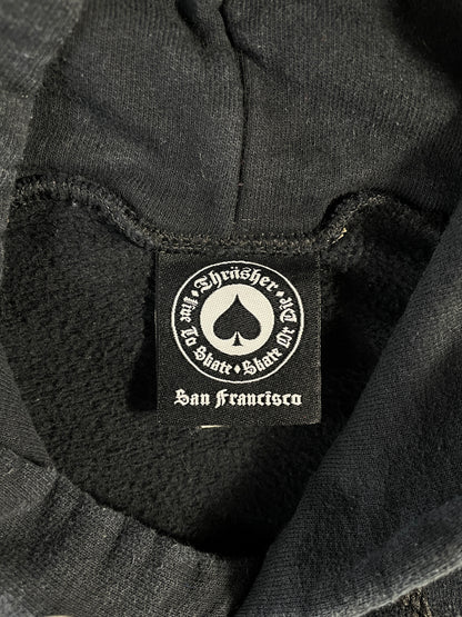 Vintage THRASHER Size XL Hoodie Sweat-Shirt / A9147