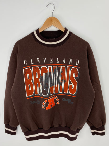 90's CLEVELAND BROWNS Size L Vintage NFL Sweat-Shirt/ K8297