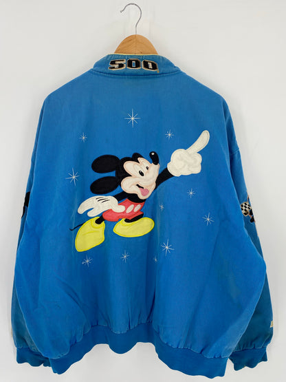 2004 NASCAR DAYTONA x MICKEY MOUSE Size XXXL Racing Jacket/ K6684